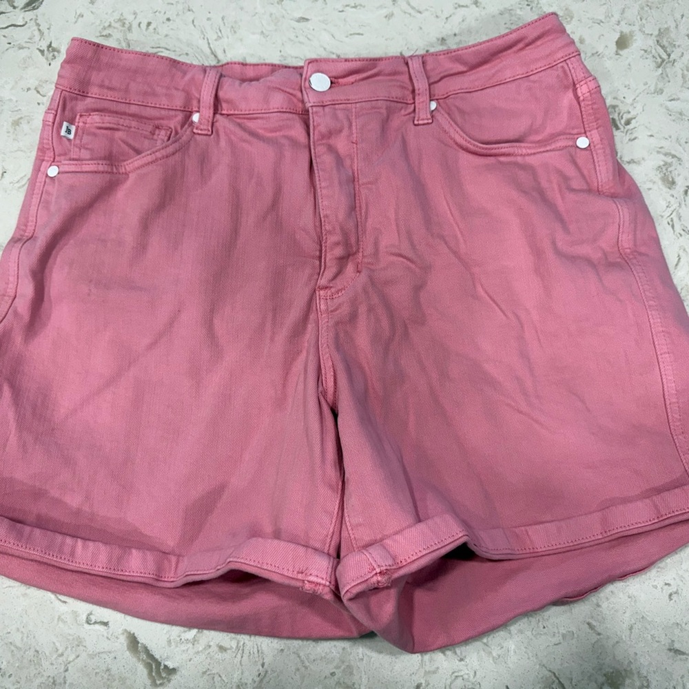 Judy Blue Rose Jean Shorts